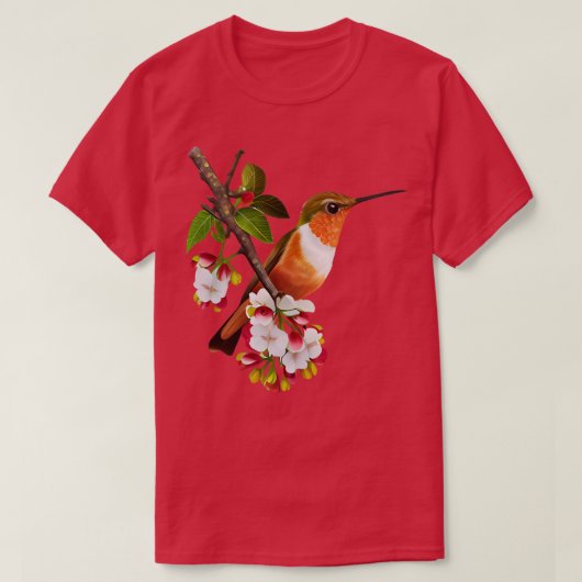 Waterverf van kalkoenen t-shirt (Design voorkant)