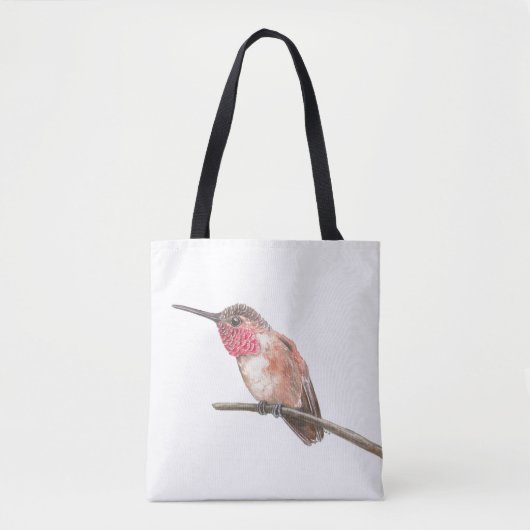 Waterverf van kalkoenen tote bag (Voorkant)