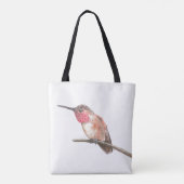 Waterverf van kalkoenen tote bag (Achterkant)
