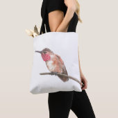 Waterverf van kalkoenen tote bag (Dichtbij)