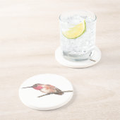 Waterverf van kalkoenen zandsteen onderzetter (Zijkant)