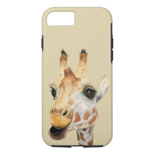 waterverf van "kauwGiraffe" schilderen Case-Mate iPhone Case