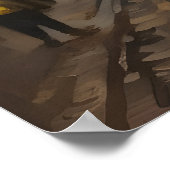 Waterverf van Kiev-Oekraïne Poster (Hoek)