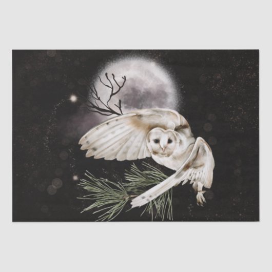 Waterverf van kippen tissuepapier (Voorkant)