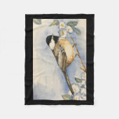 Waterverf van kippen Vleekflens Fleece Deken (Voorkant)