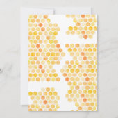 Waterverf van kleine honing kaart (Achterkant)