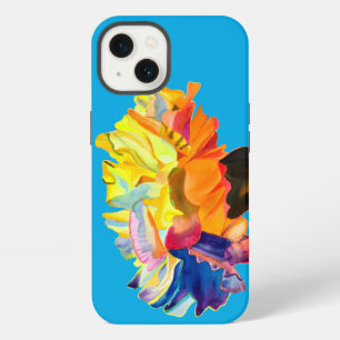 Waterverf van kleurrijke anjers iPhone 13 hoesje
