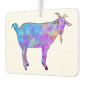 Waterverf van kleurrijke geit luchtverfrisser (Links)