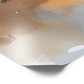 Waterverf van kopenhagen foto afdruk (Hoek)