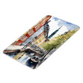 Waterverf van kopenhagen magneet (Linkerzijde)