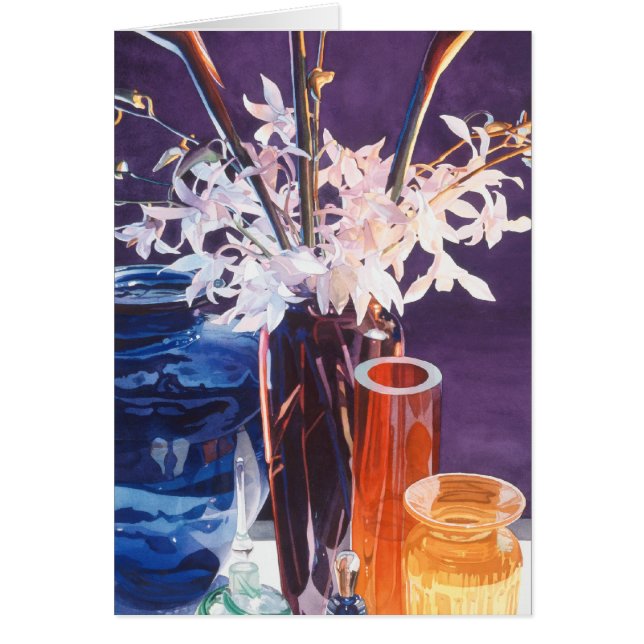 waterverf van kunstglas "Slice of Paradise" (Voorkant)