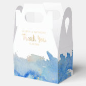 Waterverf van kustvaart bedankdoosjes (Geopend)