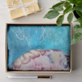 Waterverf van kwallen tissuepapier (Geschenk)