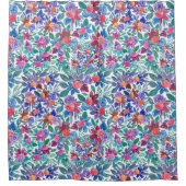 Waterverf van landaardbeien douchegordijn (Voorkant)