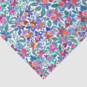 Waterverf van landaardbeien tissuepapier (Detail)