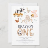 Waterverf van landbouwhuisdieren Moderne 1 ^ e ver Kaart (Voorkant)