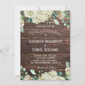 Waterverf van landelijke roestvrij hout kaart (Voorkant)