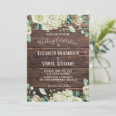 Waterverf van landelijke roestvrij hout kaart (Staand voorkant)