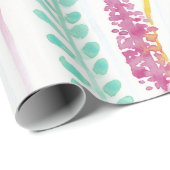 Waterverf van landschapskuikens cadeaupapier (Rol Hoek)