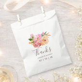 Waterverf van lente-bruiloft bedankzakje (Geknipt)