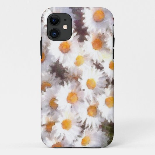 Waterverf van lente-Daisy Wildflower Case-Mate iPhone Case (Achterkant)