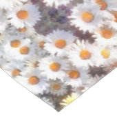 Waterverf van lente-Daisy Wildflower Korte Tafelloper (Hoek)