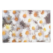 Waterverf van lente-Daisy Wildflower Kussensloop (Voorkant-Rechts)