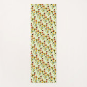 Waterverf van lentemiekbeengeel wilde bloemen yogamat (Voorkant)