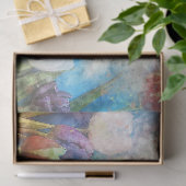 Waterverf van lentetronnen tissuepapier (Geschenk)