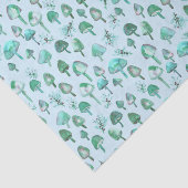 Waterverf van magische paddenstoelen tissuepapier (Detail)