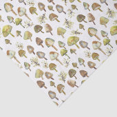 Waterverf van magische paddenstoelen tissuepapier (Detail)