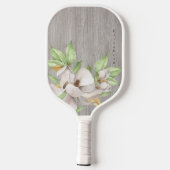 Waterverf van Magnolia Pickleball Paddle (Achterkant)