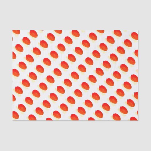 Waterverf van mango-vruchten Chic Food Tropical Pa Tissuepapier (Voorkant)