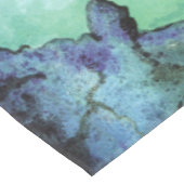 waterverf van Mike Quinn over gevaarlijke wateren Tafelkleed (Gekanteld)