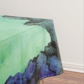 waterverf van Mike Quinn over gevaarlijke wateren Tafelkleed (Voorbeeld)
