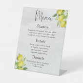 Waterverf van moderne weddenschappen reclamebord met voetstuk (Voorkant)