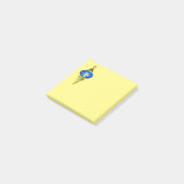 Waterverf van mozaïekkunst met Turkse lampen Post-it® Notes (Schuin)