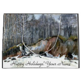 Waterverf van neusschaafschilderingen groot cadeauzakje (Voorkant)