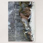 Waterverf van neusschaafschilderingen legpuzzel (Verticaal)