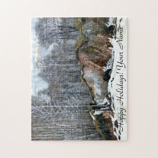 Waterverf van neusschaafschilderingen legpuzzel (Verticaal)