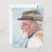 Waterverf van nieuwe onderdelen, Briefkaart (Voorkant / Achterkant)