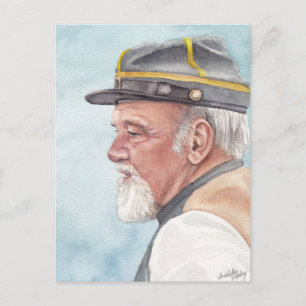 Waterverf van nieuwe onderdelen, Briefkaart