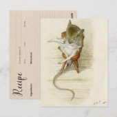 Waterverf van opa muis Ontvang Kaarten (Voorkant / Achterkant)