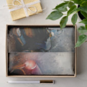 Waterverf van oude klassieke Cobra-sportauto's Tissuepapier (Geschenk)