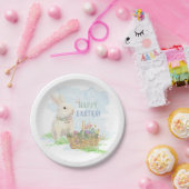 Waterverf van paaskorenbonbakkerseieren papieren bordje (Feest)