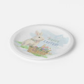 Waterverf van paaskorenbonbakkerseieren papieren bordje (Gekanteld)