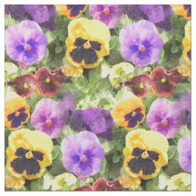 Waterverf van Pansies