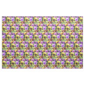 Waterverf van Pansies Stof (Fat Quarter)