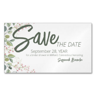 Waterverf van pasta's Vrijgezellenfeest aan de Flo Magnetisch Visitekaartje