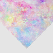 Waterverf van pasteelregenboogkleurige kleurstof tissuepapier (Detail)